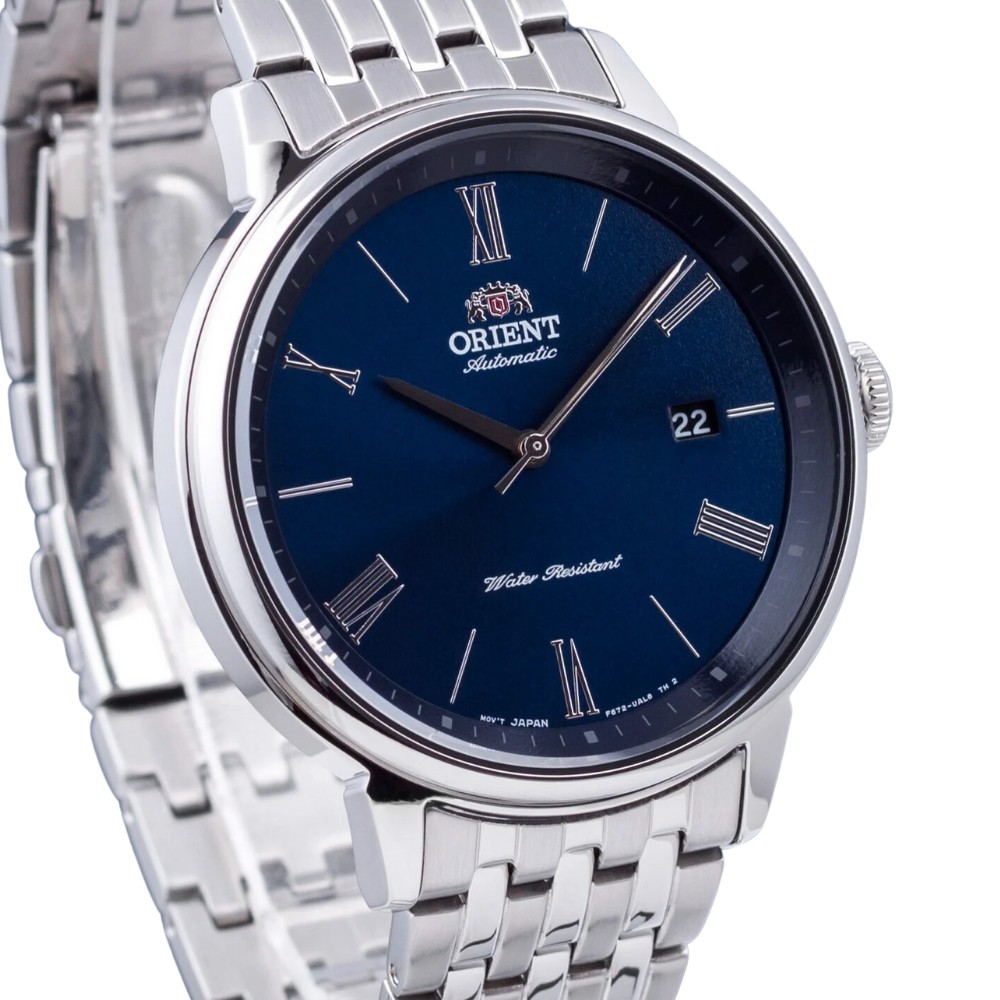 Đồng hồ Orient 42.2 mm Nam RA-AC0J03L10B Màu Bạc