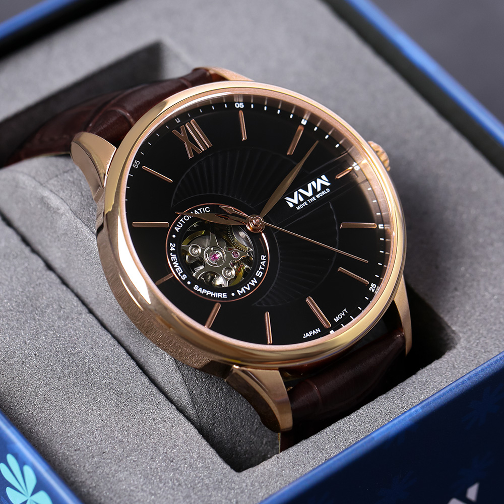 Đồng hồ MVW Star 42 mm Nam MLA005-01N