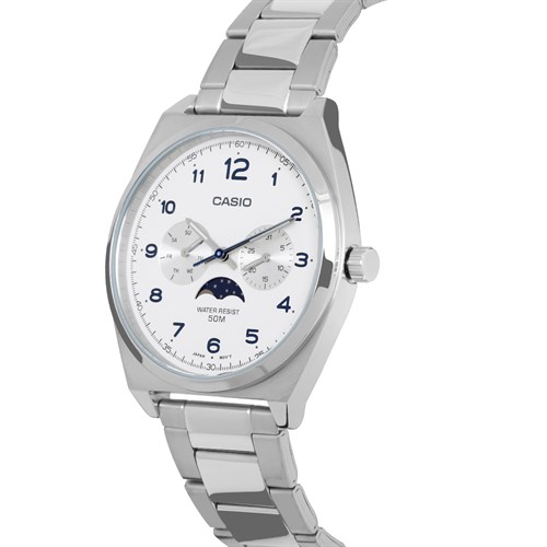 Đồng hồ Casio 40 mm Nam MTP-M300D-7AVDF Màu Bạc