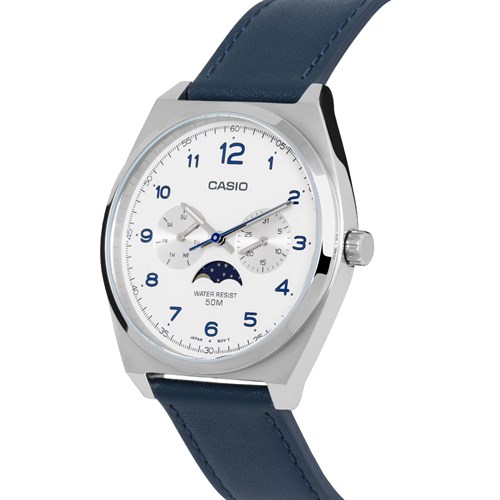 Đồng hồ Casio 40 mm Nam MTP-M300L-7AVDF Màu Xanh Dương