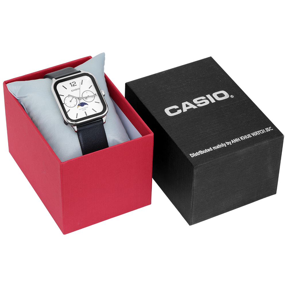 Đồng hồ Casio Timeless 34 mm Nam MTP-M305L-7AVDF Màu Đen