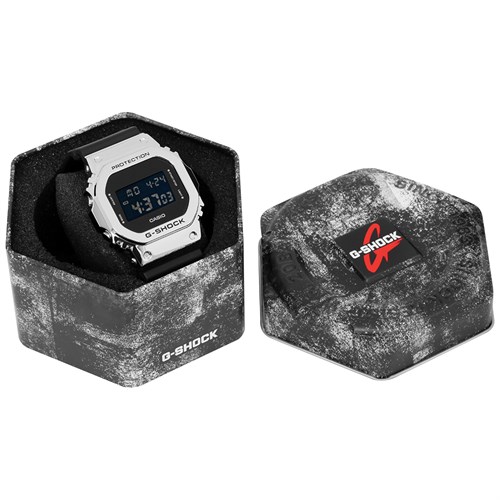 Đồng hồ G-SHOCK 5600 43.2 mm Nam GM-5600-1DR Màu Đen