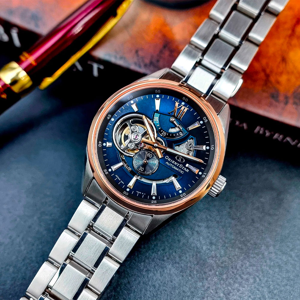 Đồng hồ Orient Star 41 mm Nam RE-AV0120L00B - 4
