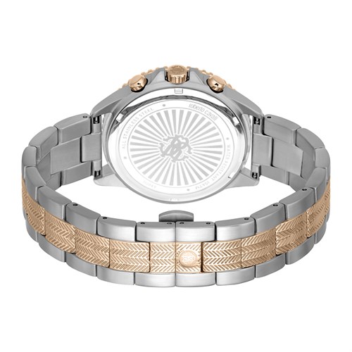 Đồng hồ Roberto Cavalli 42 mm Nam RC5G049M0085 Màu Vàng Hồng