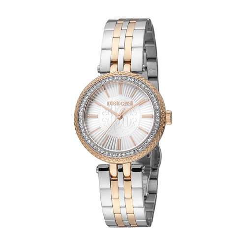 Đồng hồ Roberto Cavalli 30 mm Nữ RC5L031M0105 Màu Bạc