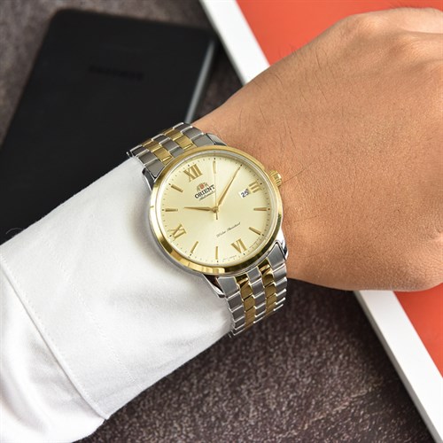 Đồng hồ Orient Contemporary 41.6 mm Nam RA-AC0F08G10B Màu Bạc