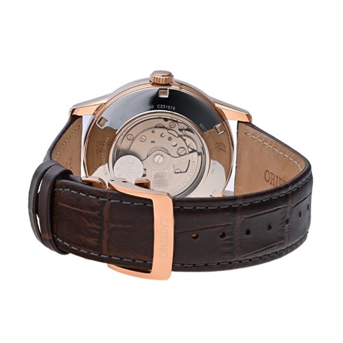 Đồng hồ Orient Sun & Moon 42.5 mm Nam RA-AK0009T10B Màu Nâu
