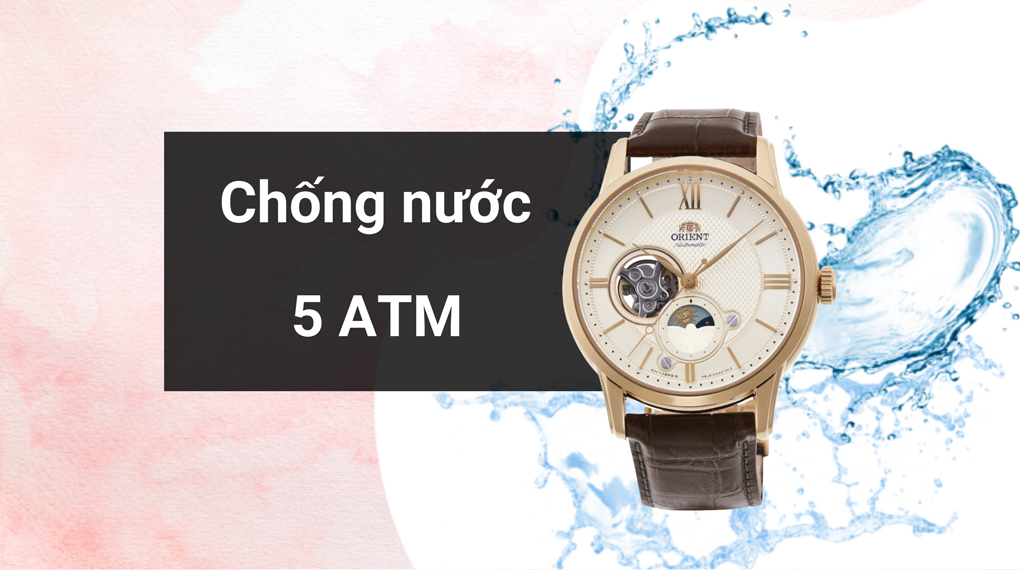 Khả năng kháng nước của mẫu đồng hồ Khả năng kháng nước của mẫu đồng hồ
