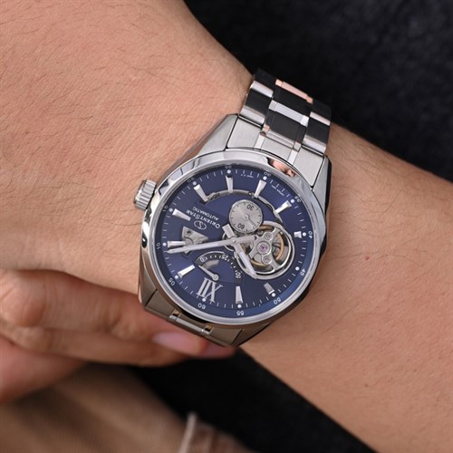 Đồng hồ Orient Star 41 mm Nam RE-AV0003L00B Màu Bạc