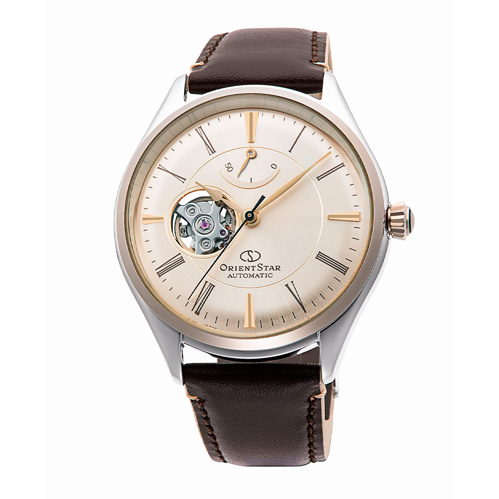 Đồng hồ Orient Star 40.4 mm Nam RE-AT0201G00B Màu Nâu