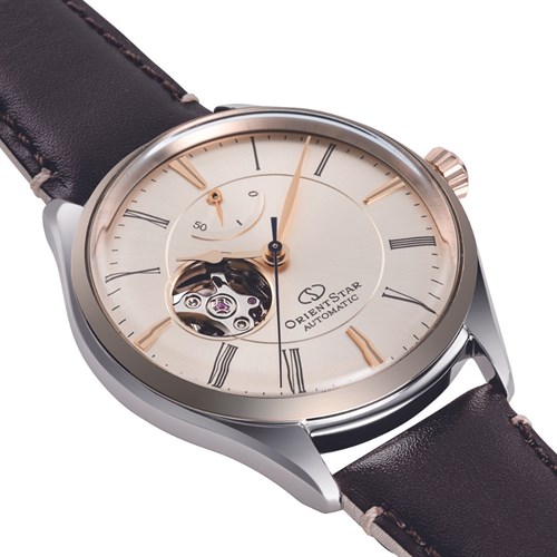 Đồng hồ Orient Star 40.4 mm Nam RE-AT0201G00B Màu Nâu