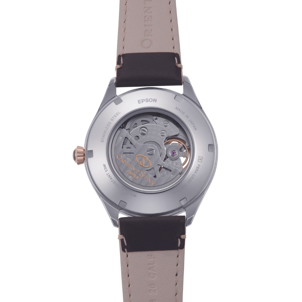 Đồng hồ Orient Star 40.4 mm Nam RE-AT0201G00B Màu Nâu