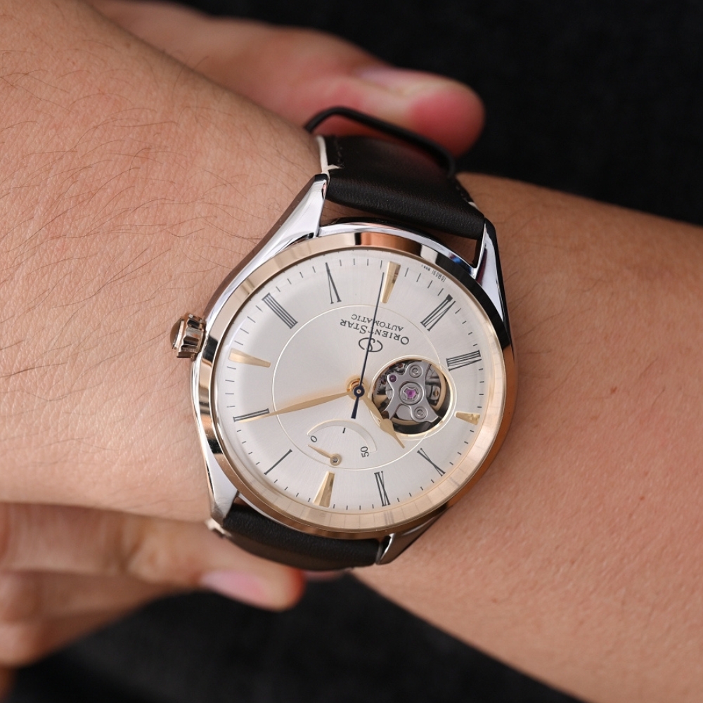 Đồng hồ Orient Star 40.4 mm Nam RE-AT0201G00B Màu Nâu