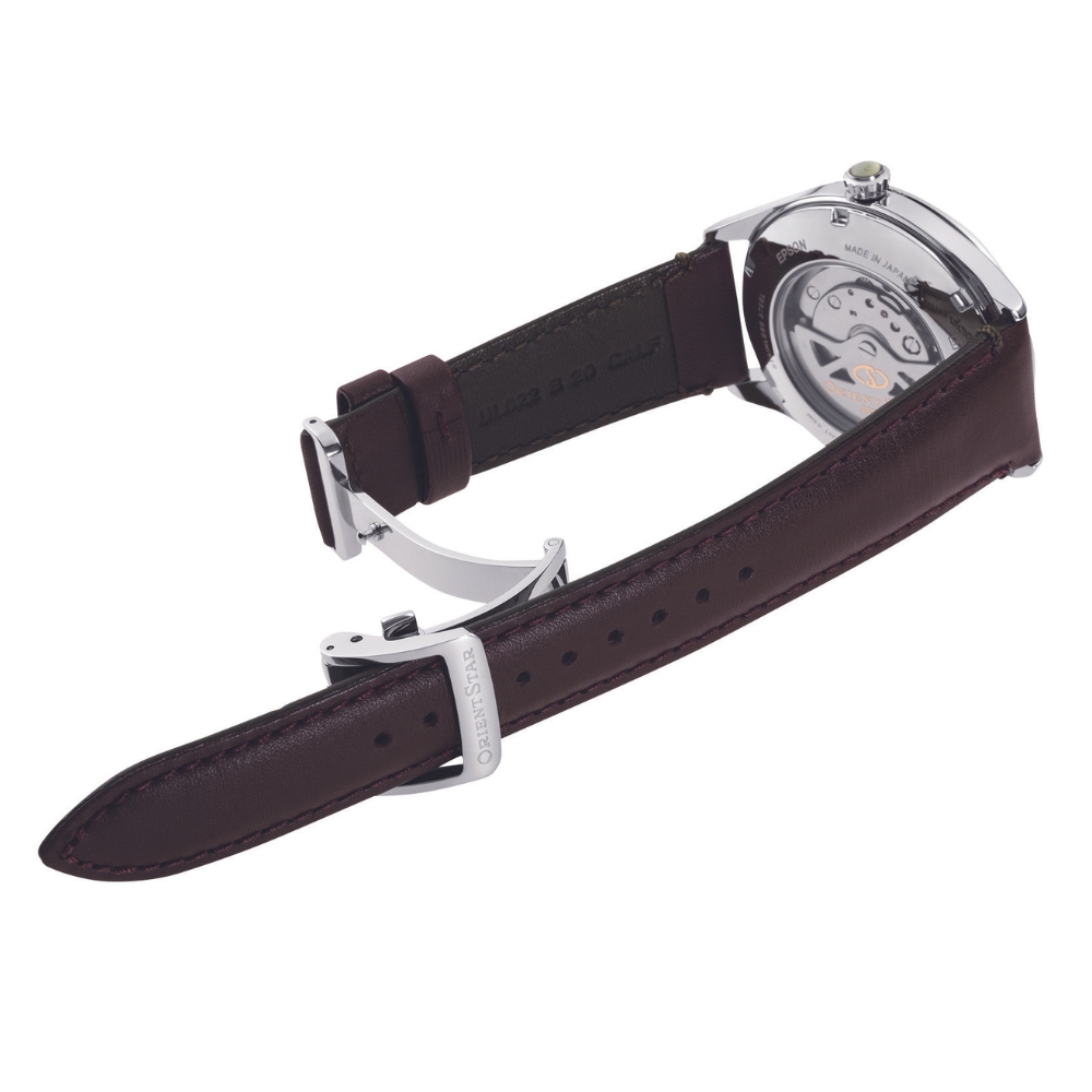 Đồng hồ Orient Star 40.4 mm Nam RE-AT0202E00B Màu Nâu