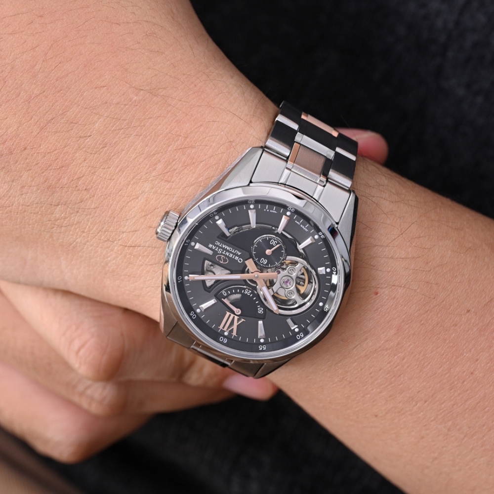 Đồng hồ Orient Star 41 mm Nam RE-AV0004N00B Màu Bạc