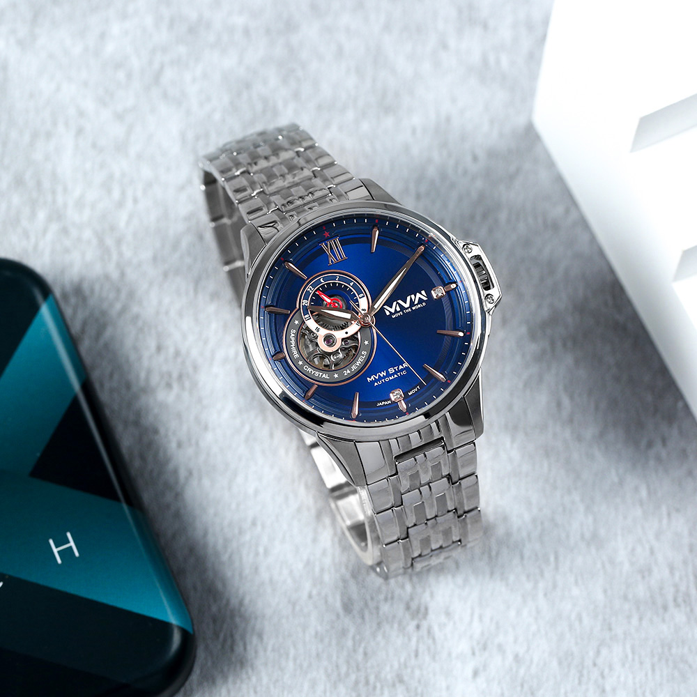 Đồng hồ MVW Star 41 mm Nam MSA003-03N