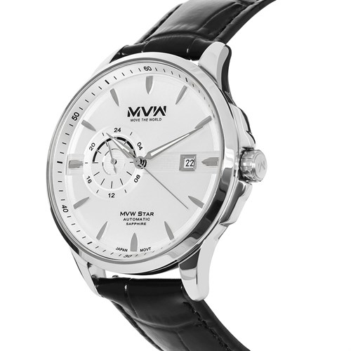 Đồng hồ MVW Star 42 mm Nam MLA001-02N Màu Đen
