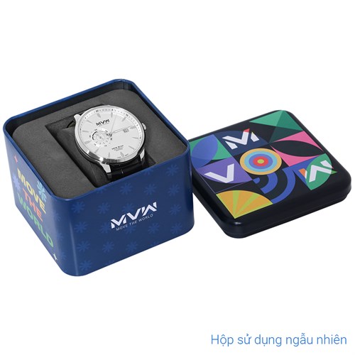 Đồng hồ MVW Star 42 mm Nam MLA001-02N Màu Đen