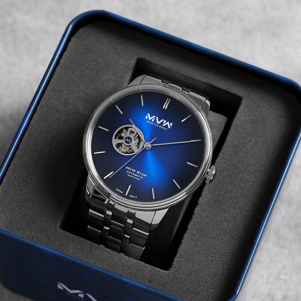 Đồng hồ MVW Star 43 mm Nam MSA002-01N
