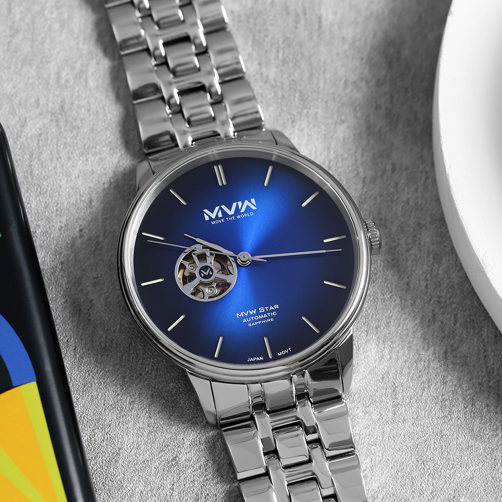 Đồng hồ MVW Star 43 mm Nam MSA002-01N