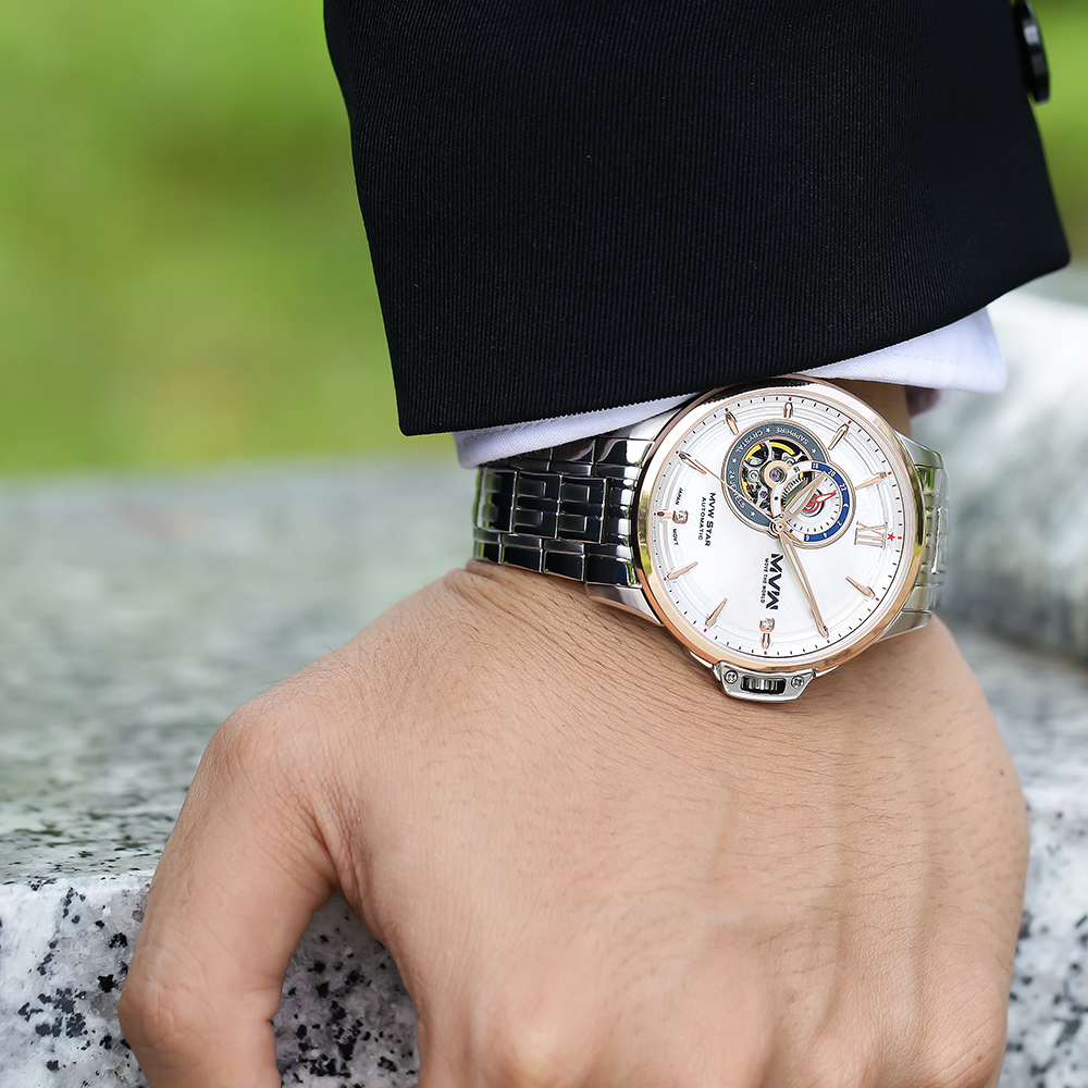 Đồng hồ MVW Star 41.5 mm Nam MSA003-01N