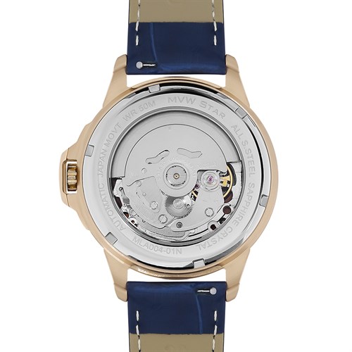 Đồng hồ MVW Star 41 mm Nam MLA004-01N Màu Xanh