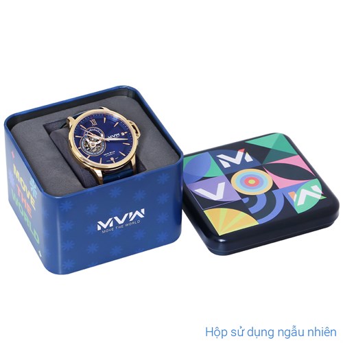 Đồng hồ MVW Star 41 mm Nam MLA004-01N Màu Xanh