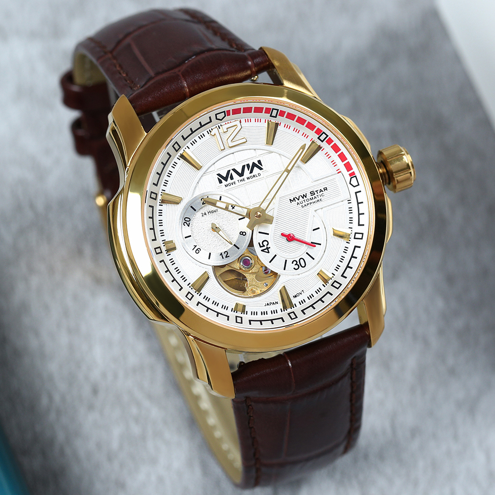 Đồng hồ MVW Star 40 mm Nam MLA006-01N