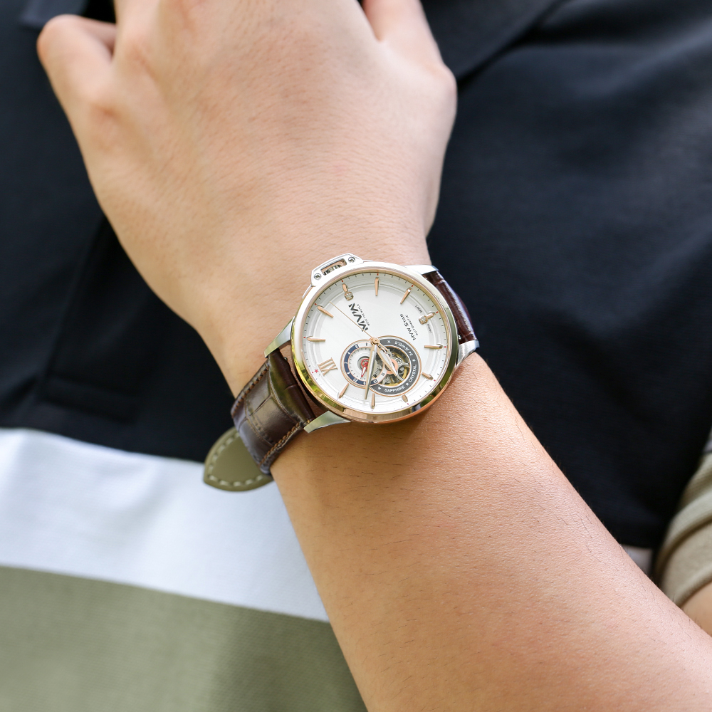 Đồng hồ MVW Star 41.5 mm Nam MLA004-02N