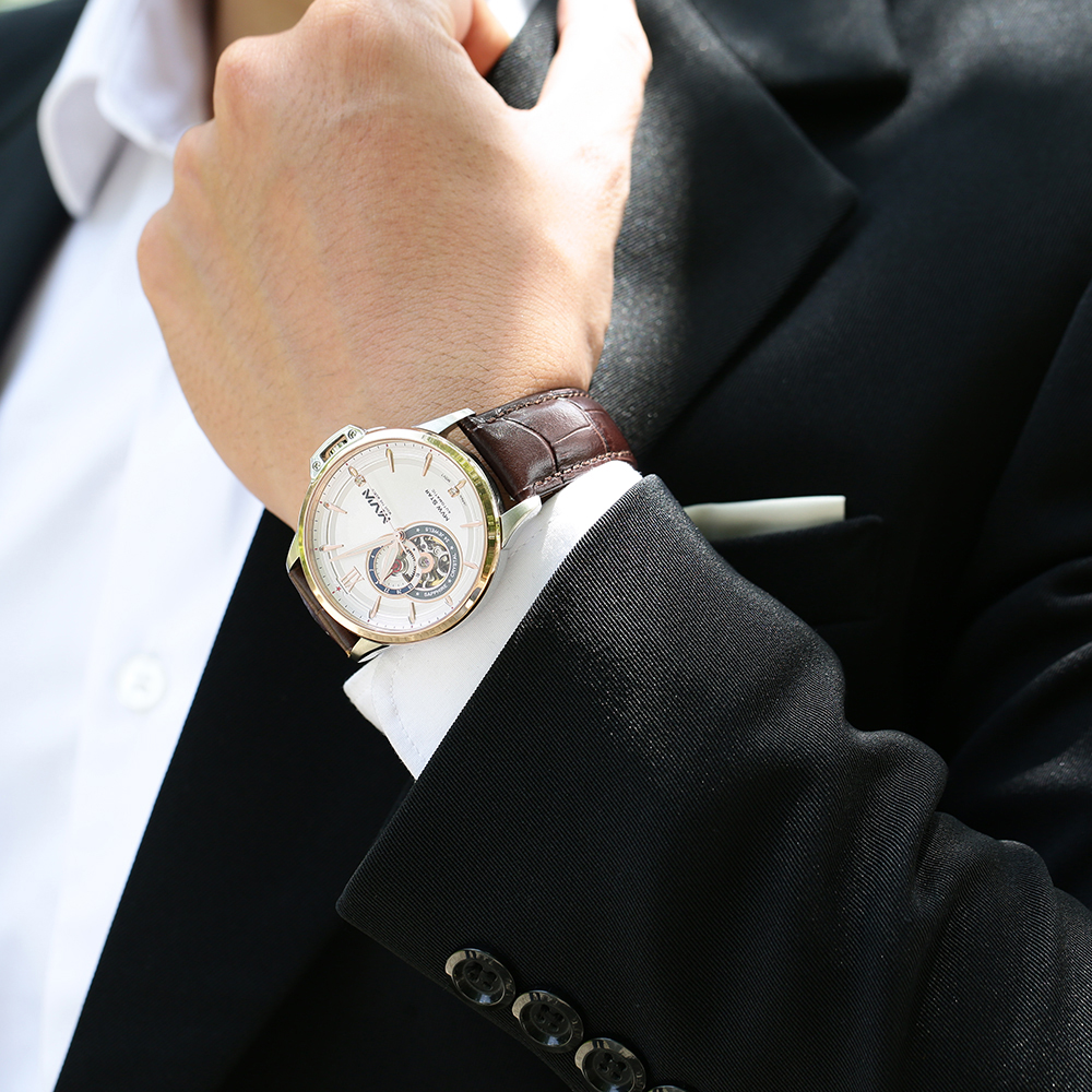 Đồng hồ MVW Star 41.5 mm Nam MLA004-02N