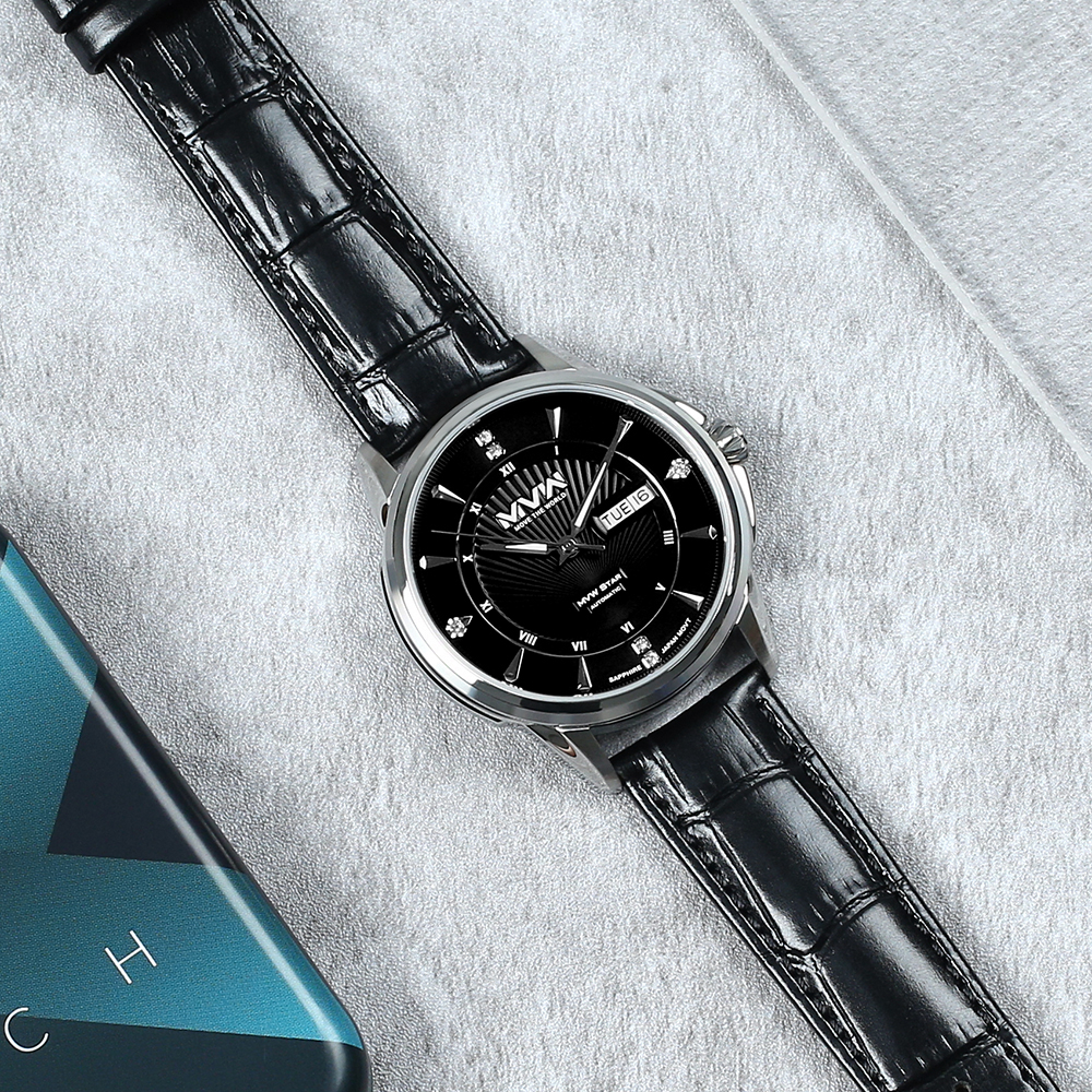 Đồng hồ MVW Star 41 mm Nam MLA002-02N