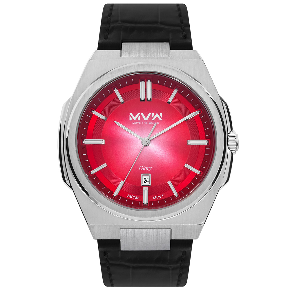 Đồng hồ MVW Glory 43 mm Nam ML079-01 Màu Đen
