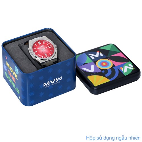 Đồng hồ MVW Glory 43 mm Nam ML079-01 Màu Đen