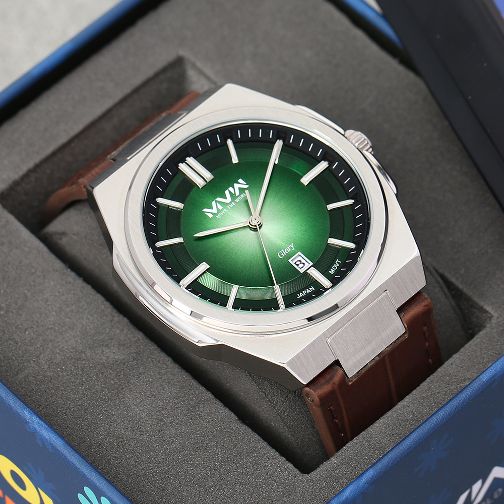 Đồng hồ MVW Glory 43 mm Nam ML079-02