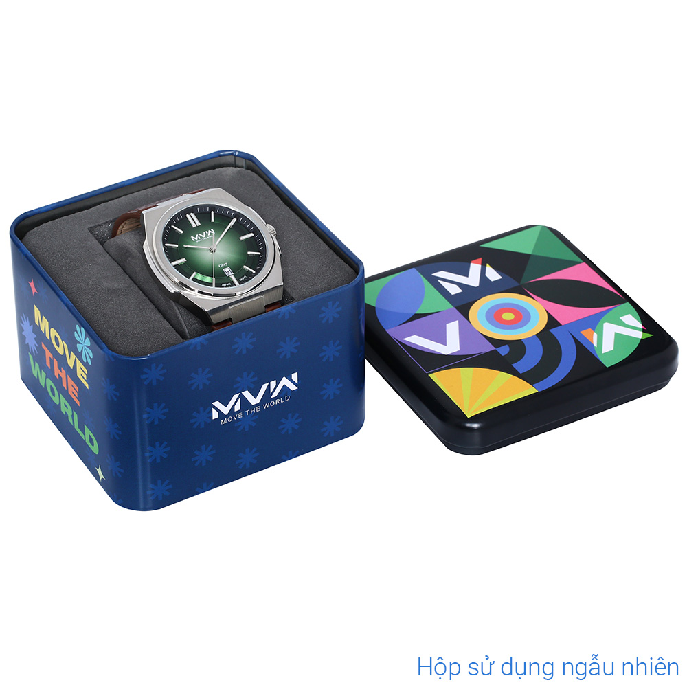 Đồng hồ MVW Glory 43 mm Nam ML079-02 Màu Nâu