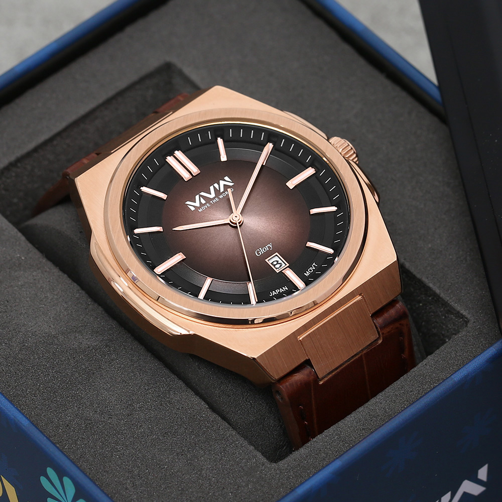 Đồng hồ MVW Glory 43 mm Nam ML079-03