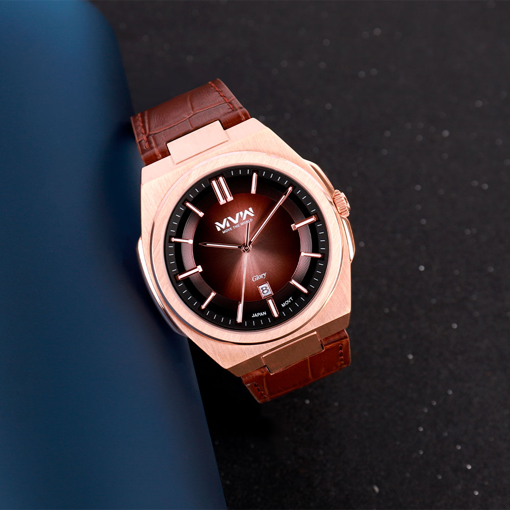 Đồng hồ MVW Glory 43 mm Nam ML079-03-15