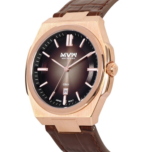 Đồng hồ MVW Glory 43 mm Nam ML079-03 Màu Nâu