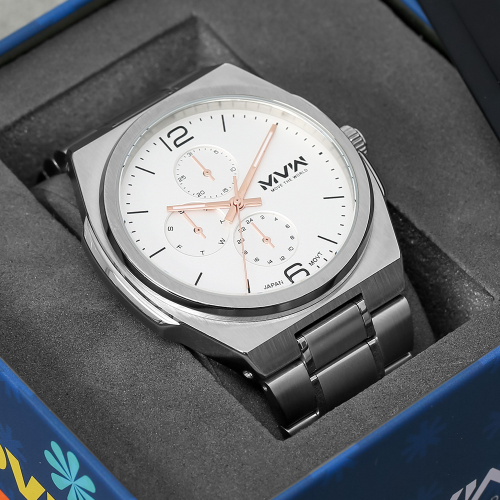 Đồng hồ MVW Glory 43 mm Nam MS087-01