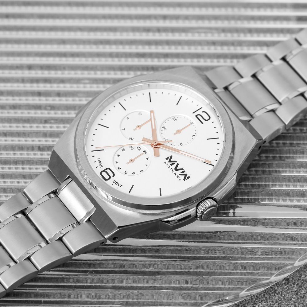 Đồng hồ MVW Glory 43 mm Nam MS087-01
