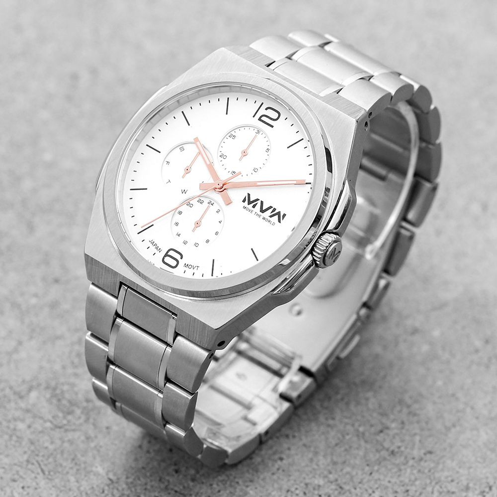 Đồng hồ MVW Glory 43 mm Nam MS087-01