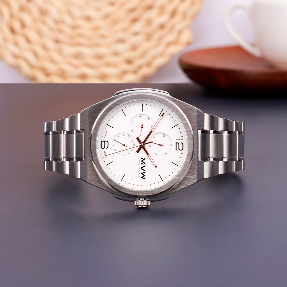 Đồng hồ MVW Glory 43 mm Nam MS087-01-2