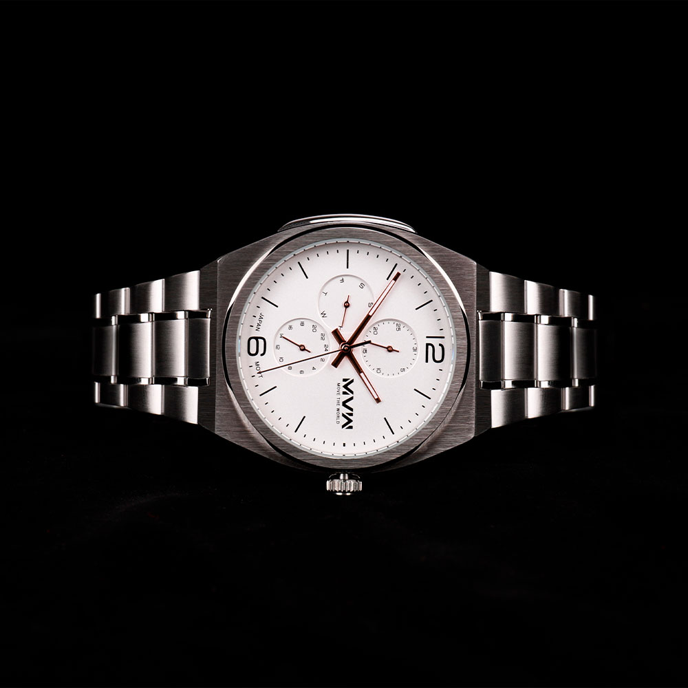 Đồng hồ MVW Glory 43 mm Nam MS087-01-4