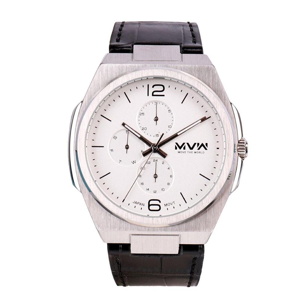 Đồng hồ MVW Glory 43 mm Nam ML080-01 Màu Đen