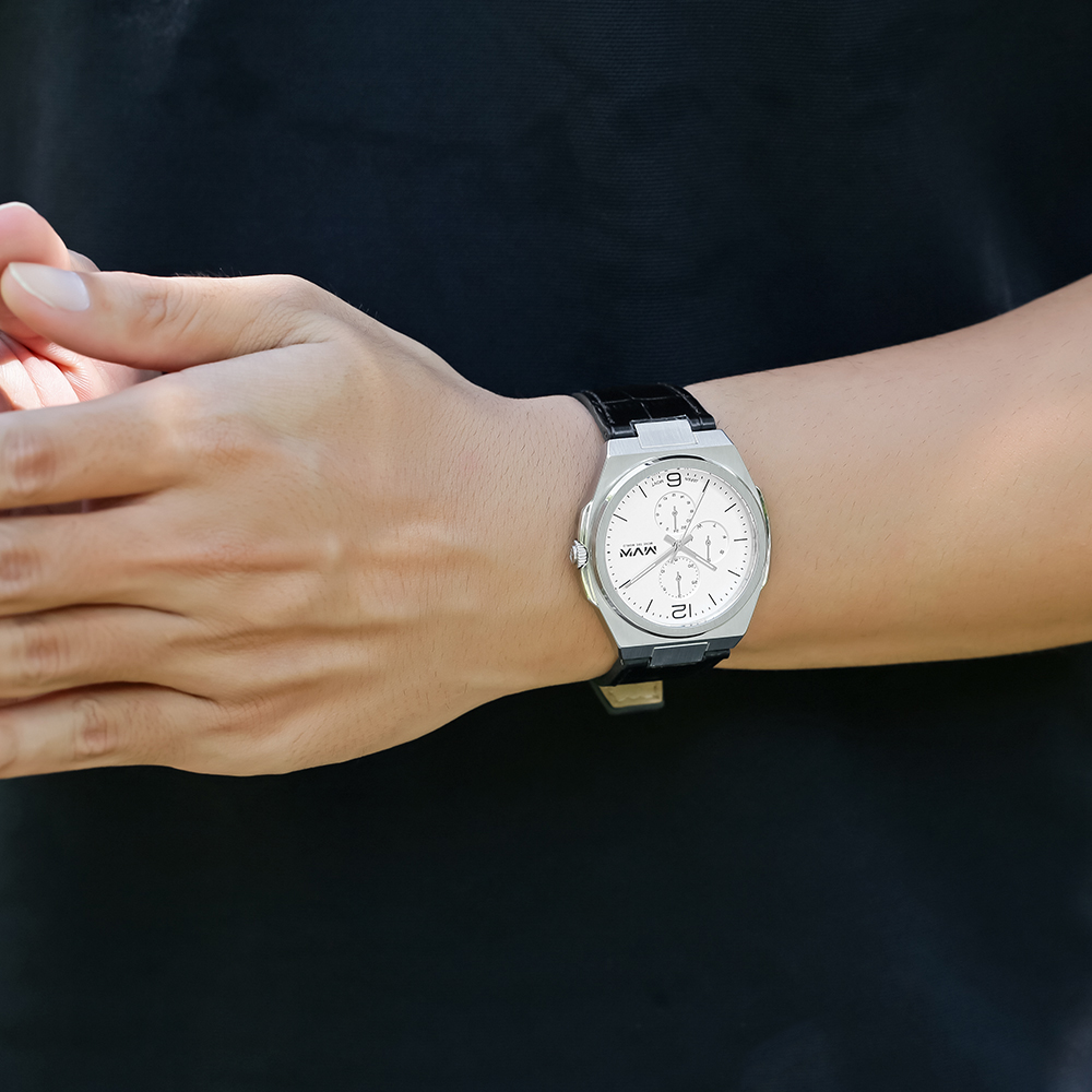 Đồng hồ MVW Glory 43 mm Nam ML080-01