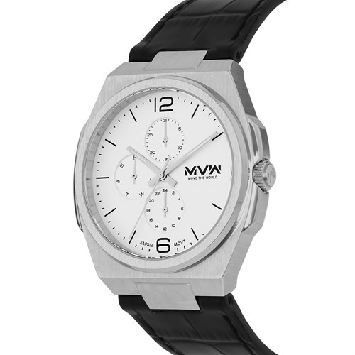 Đồng hồ MVW Glory 43 mm Nam ML080-01 Màu Đen