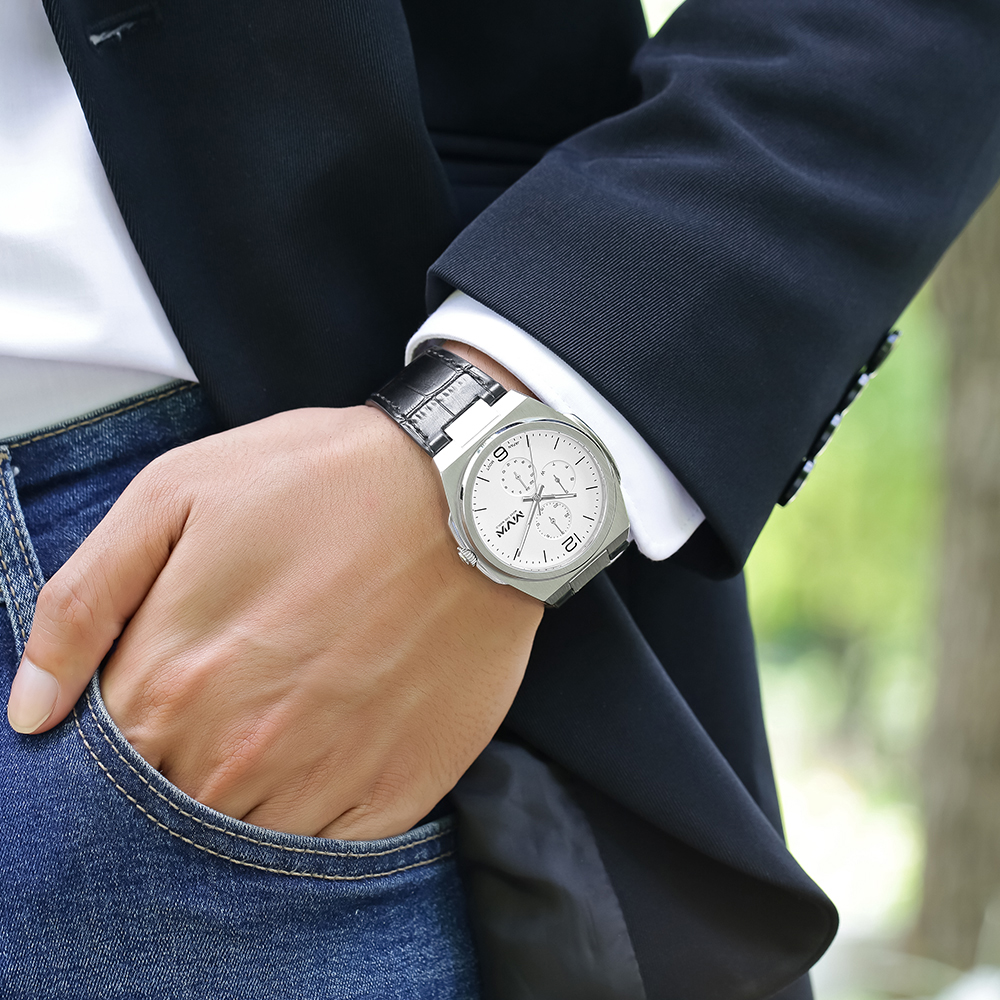 Đồng hồ MVW Glory 43 mm Nam ML080-01