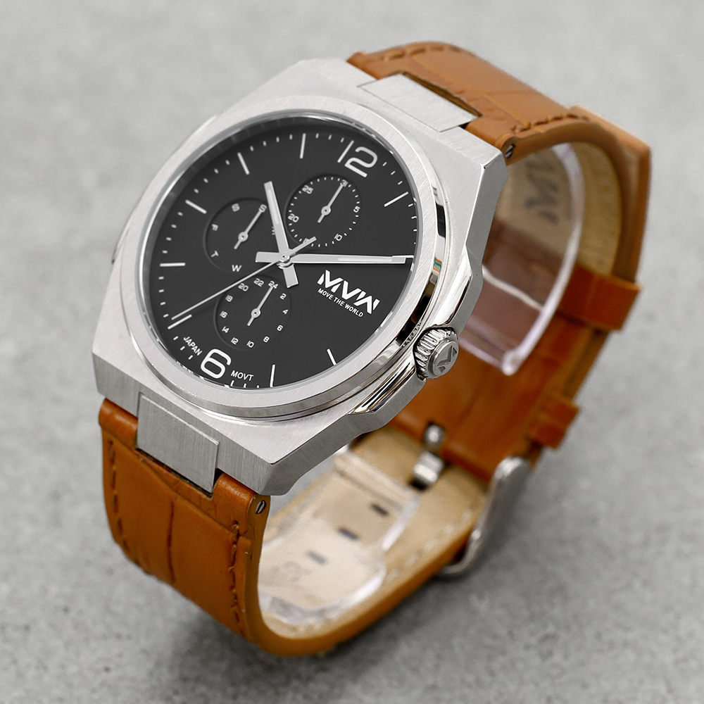 Đồng hồ MVW Glory 43 mm Nam ML080-02