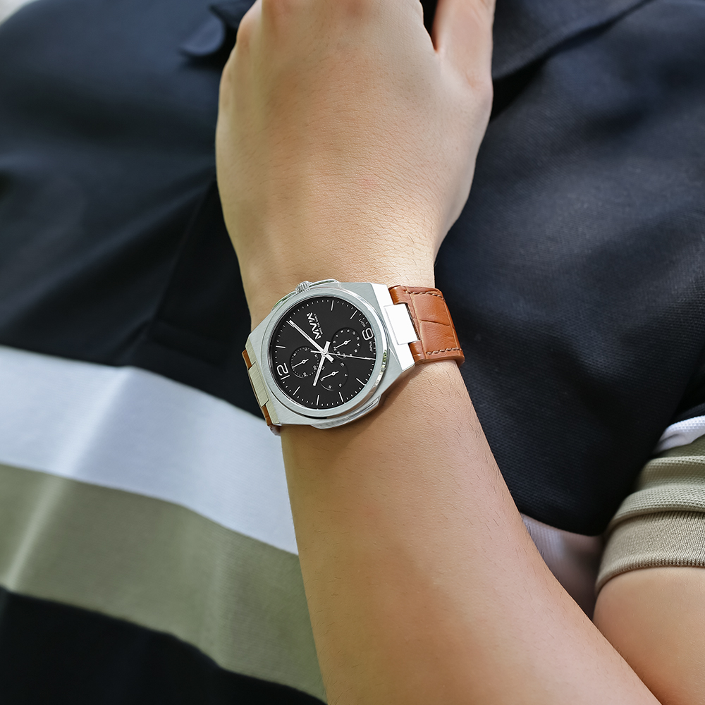 Đồng hồ MVW Glory 43 mm Nam ML080-02