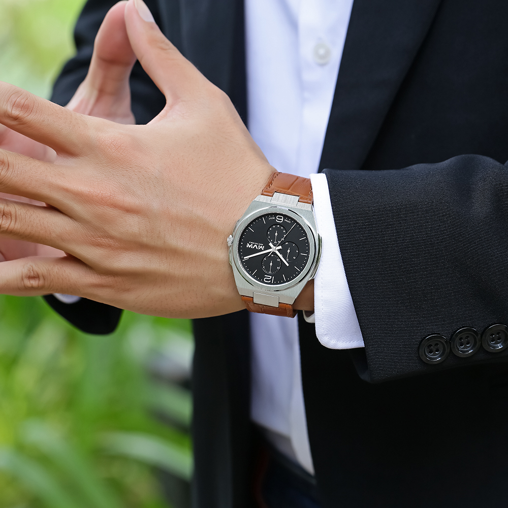 Đồng hồ MVW Glory 43 mm Nam ML080-02